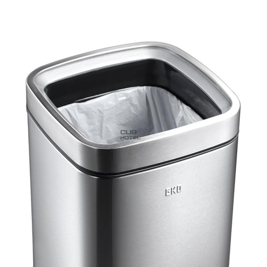 Balde Inox Mate 12 Litros Anti Dedada